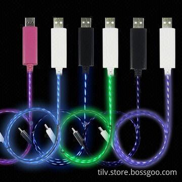 New product 2014 charger and data flowing cable for iPhone 5